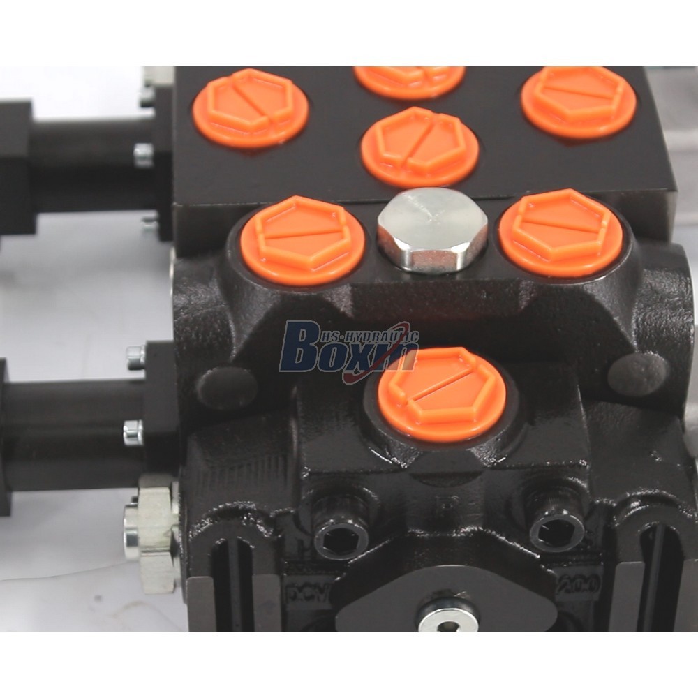 Reliable Manufacturer Supply of DCV200 2 Spool Electric Sectional Valves detail image